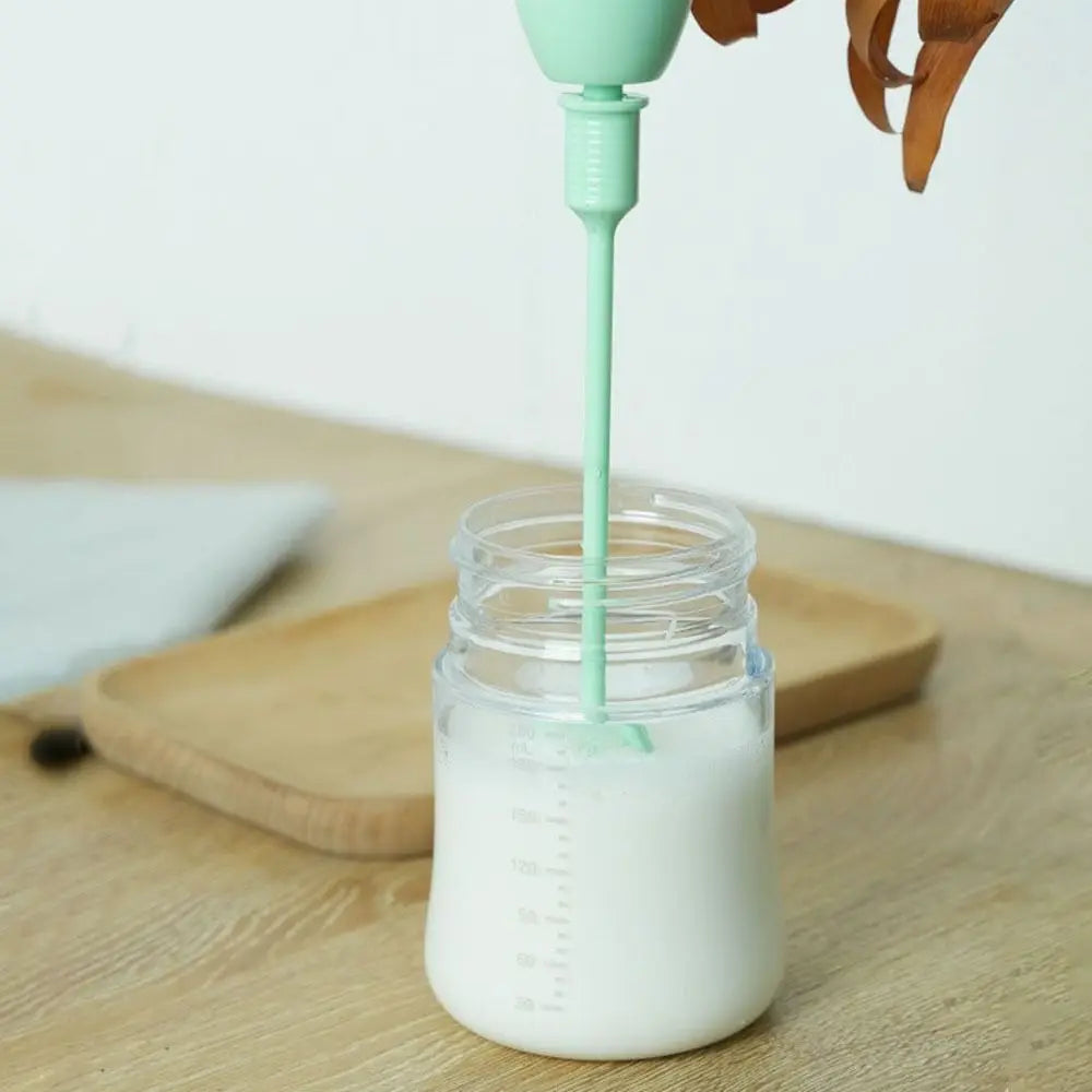 Electric Silicone Baby Bottle Brush Set – Straw & Nipple Cleaner, Waterproof, Long Handled